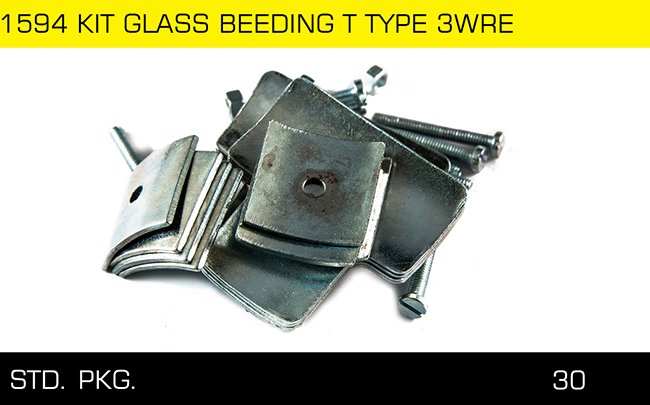 1594 KIT GLASS BEEDING T TYPE 3WRE 1594 KIT GLASS BEEDING T TYPE 3WRE